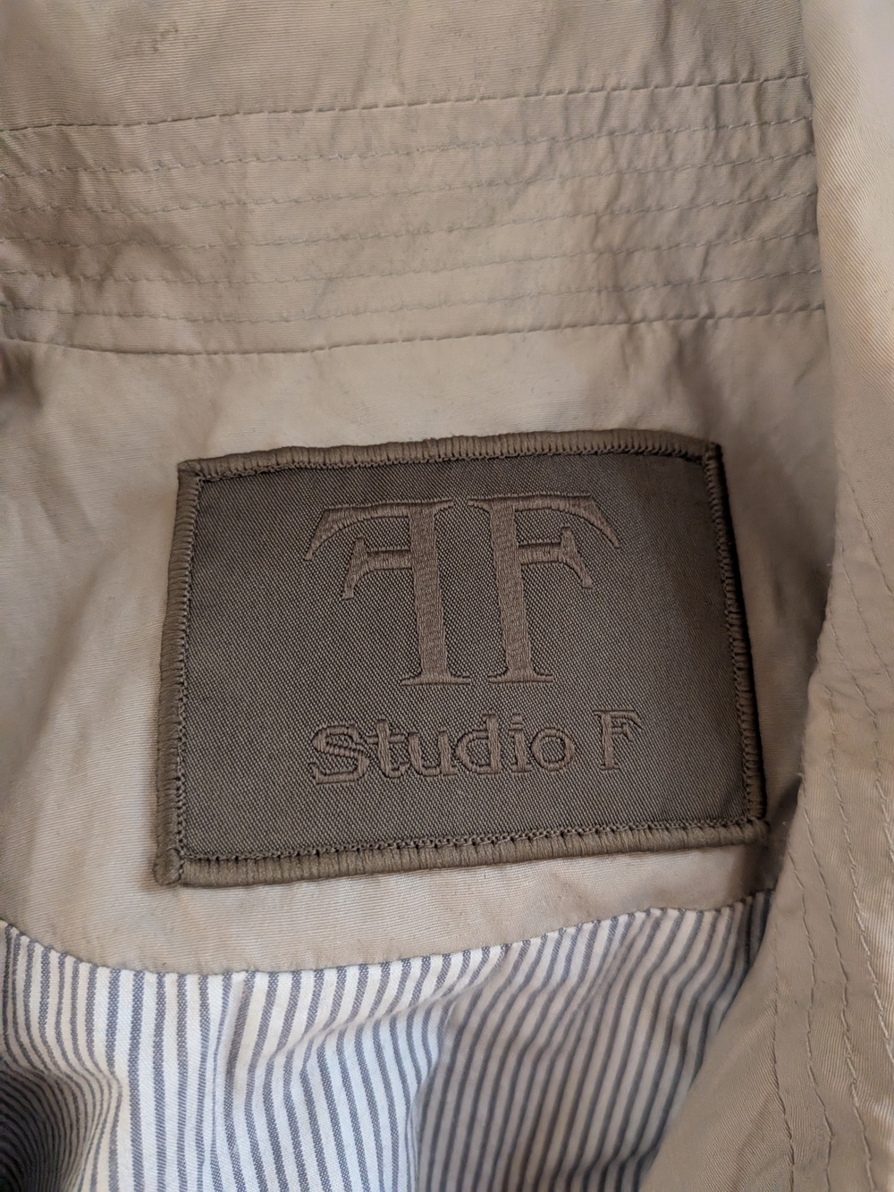 Studio F Light Beige Men's Shirt Jacket